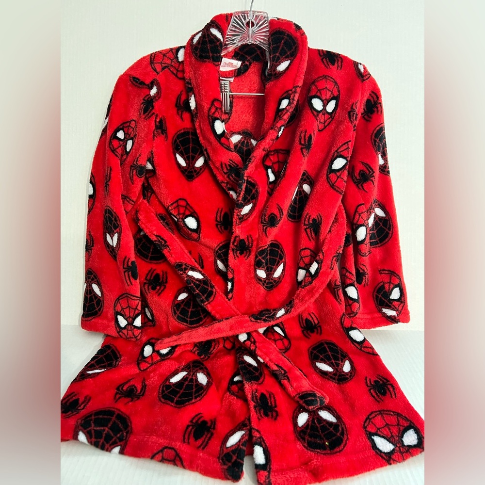 Marvel Red Spider-Man Kids Robe